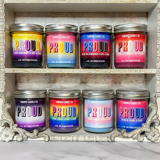 PRIDE 2023: Pride Flag Candles