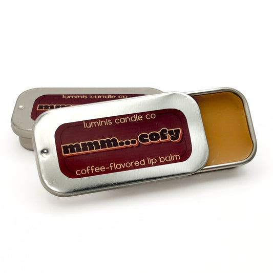 "mmm... cofy" Lip Balm