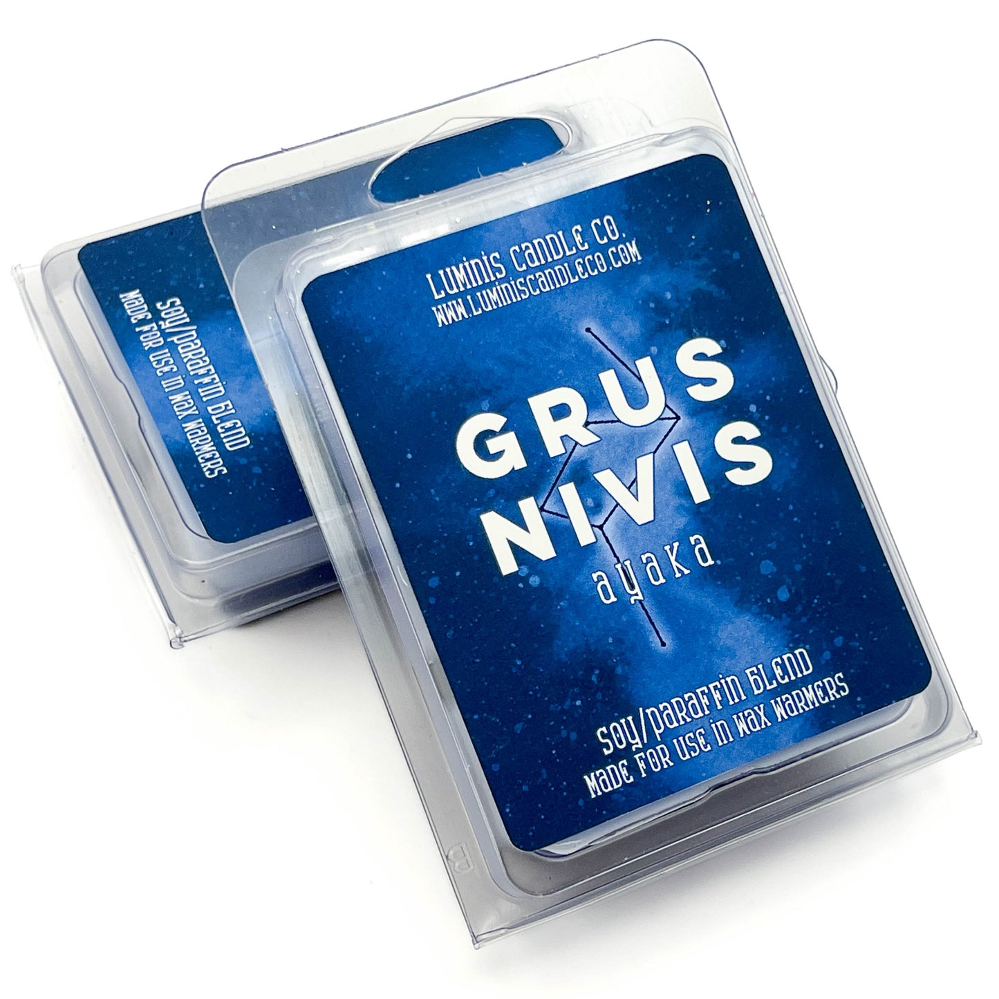 Grus Nivis: Ayaka -- Genshin Impact Inspired Wax Melts