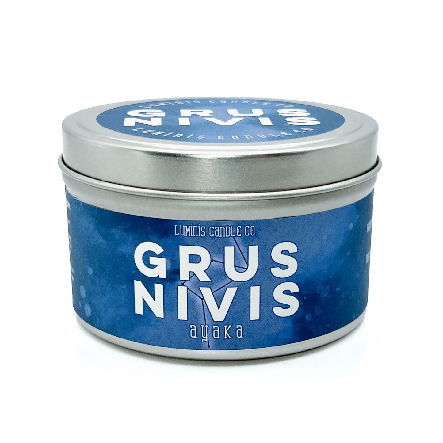 Grus Nivis: Ayaka -- Genshin Impact Inspired Candle