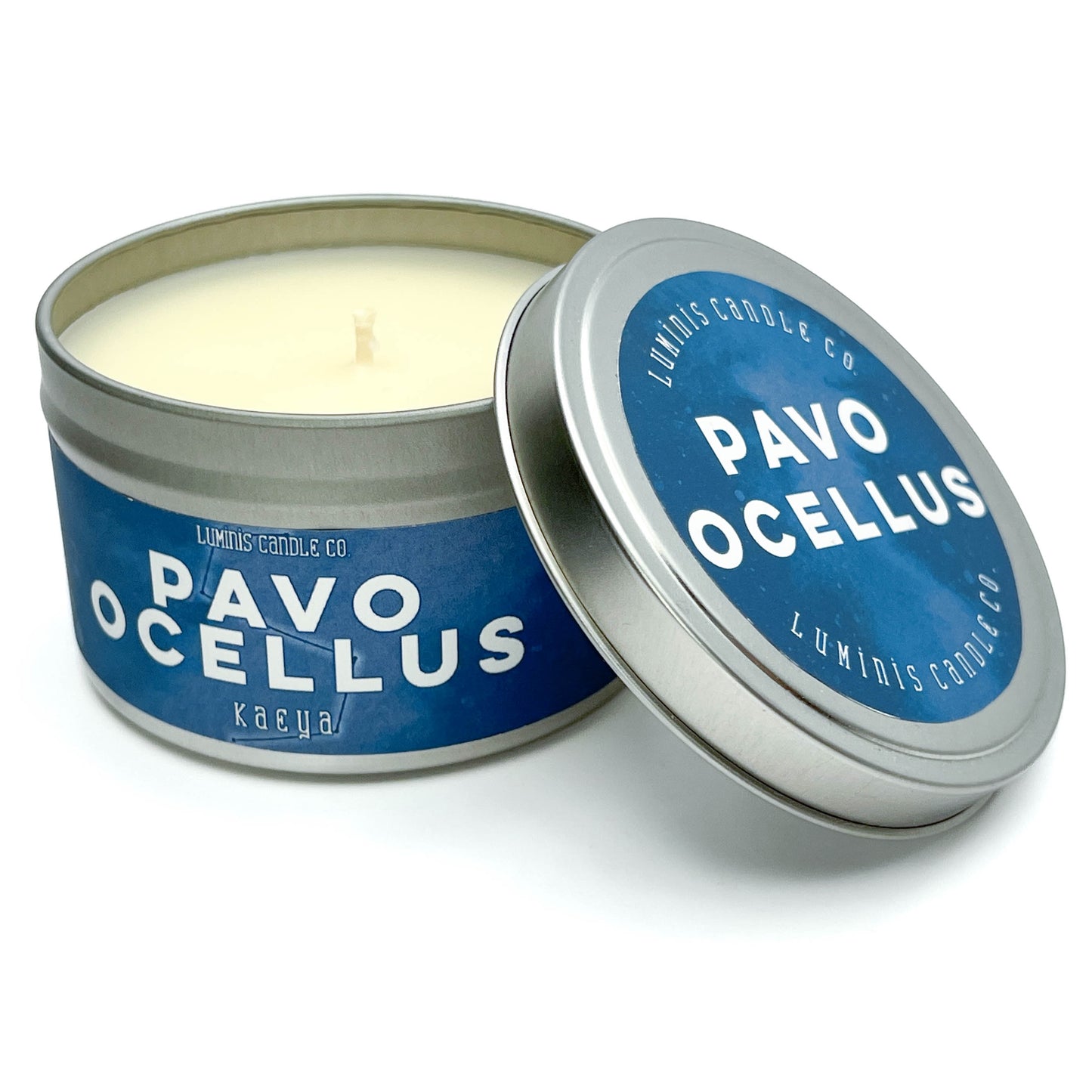 Pavo Ocellus: Kaeya -- Genshin Impact Inspired Candle