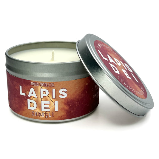 Lapis Dei: Zhongli -- Genshin Impact Inspired Candle