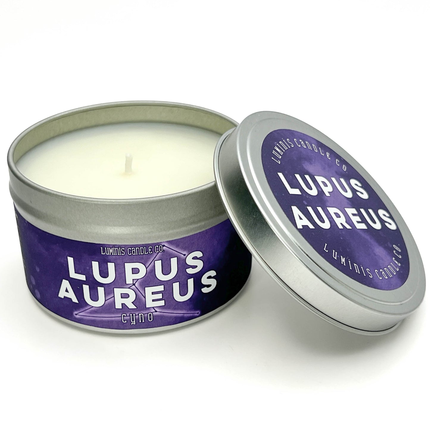 Lupus Aureus: Cyno -- Genshin Impact Inspired Candle