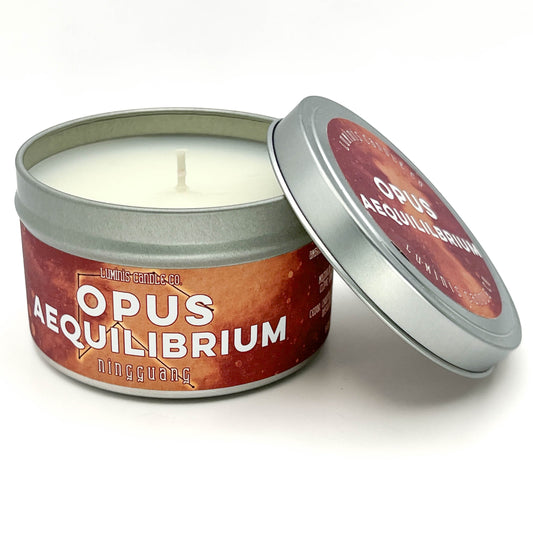 Opus Aequilibrium: Ningguang -- Genshin Impact Inspired Candle