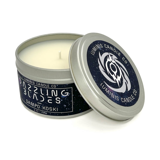 Dazzling Blades: Sampo Koski -- Honkai Star Rail Inspired Candle