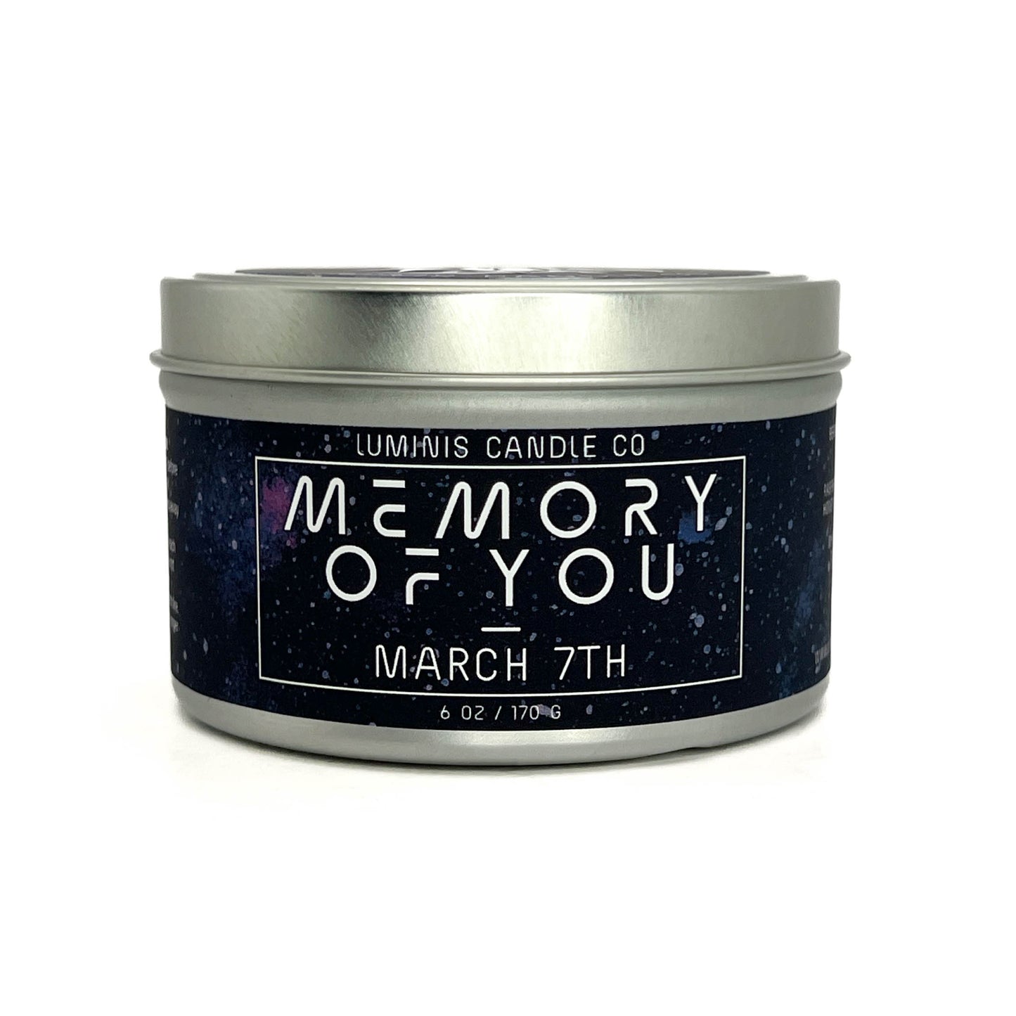 Memory of You: March 7th -- Honkai Star Rail Inspired Candle