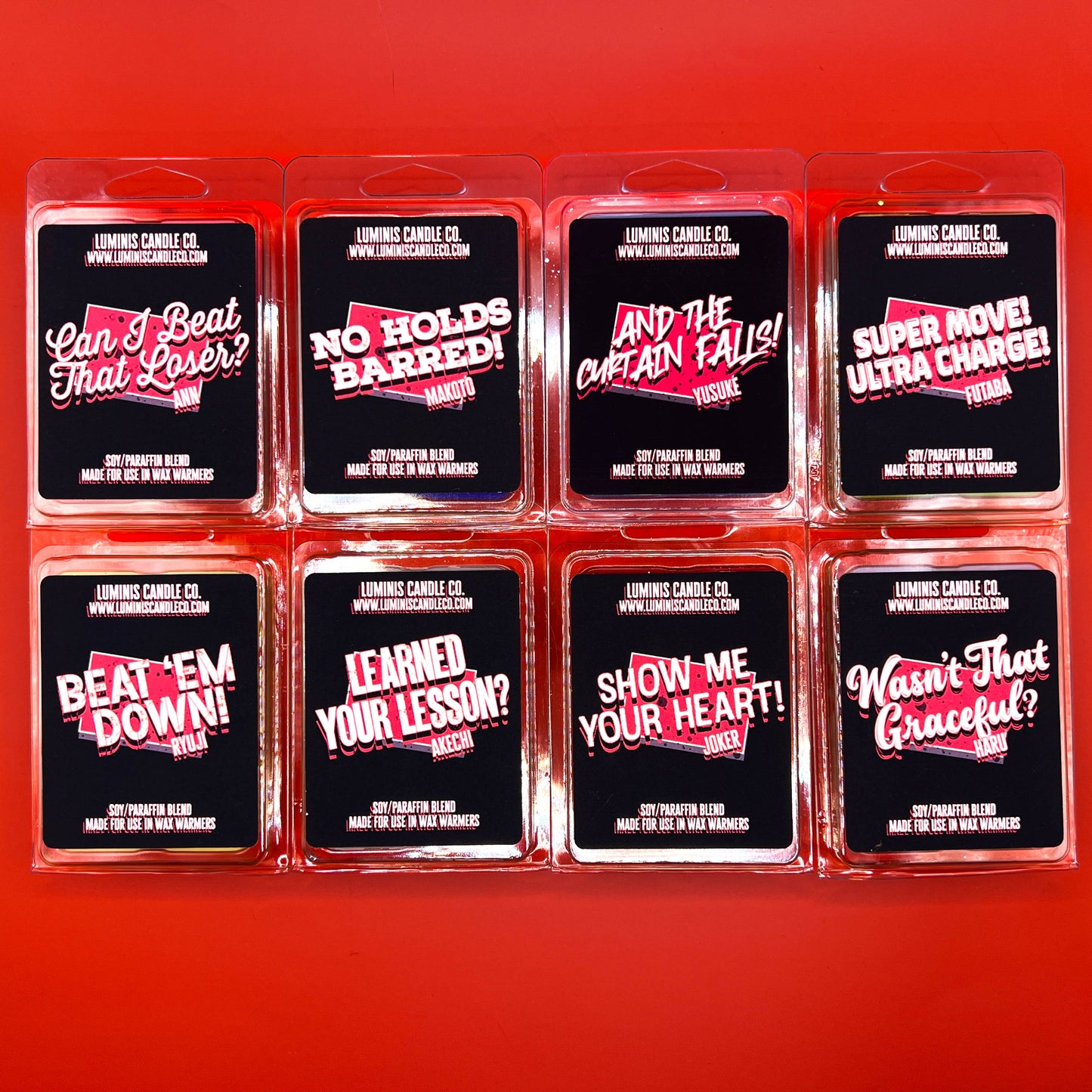 Desires of Man: Persona 5 Inspired Wax Melts