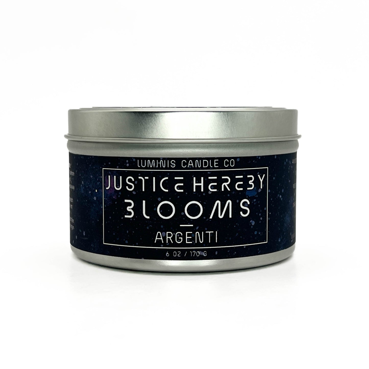 Justice Hereby Blooms: Argenti -- Honkai Star Rail Inspired Candle