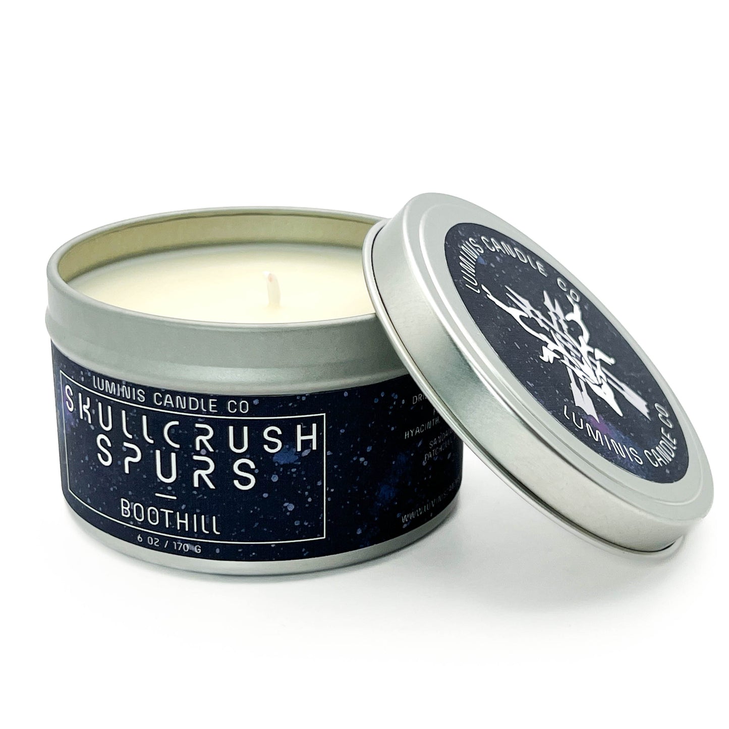 Skullcrush Spurs: Boothill -- Honkai Star Rail Inspired Candle