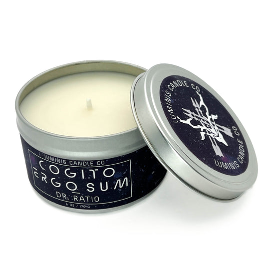 Cogito, Ergo Sum: Dr. Ratio -- Honkai Star Rail Inspired Candle