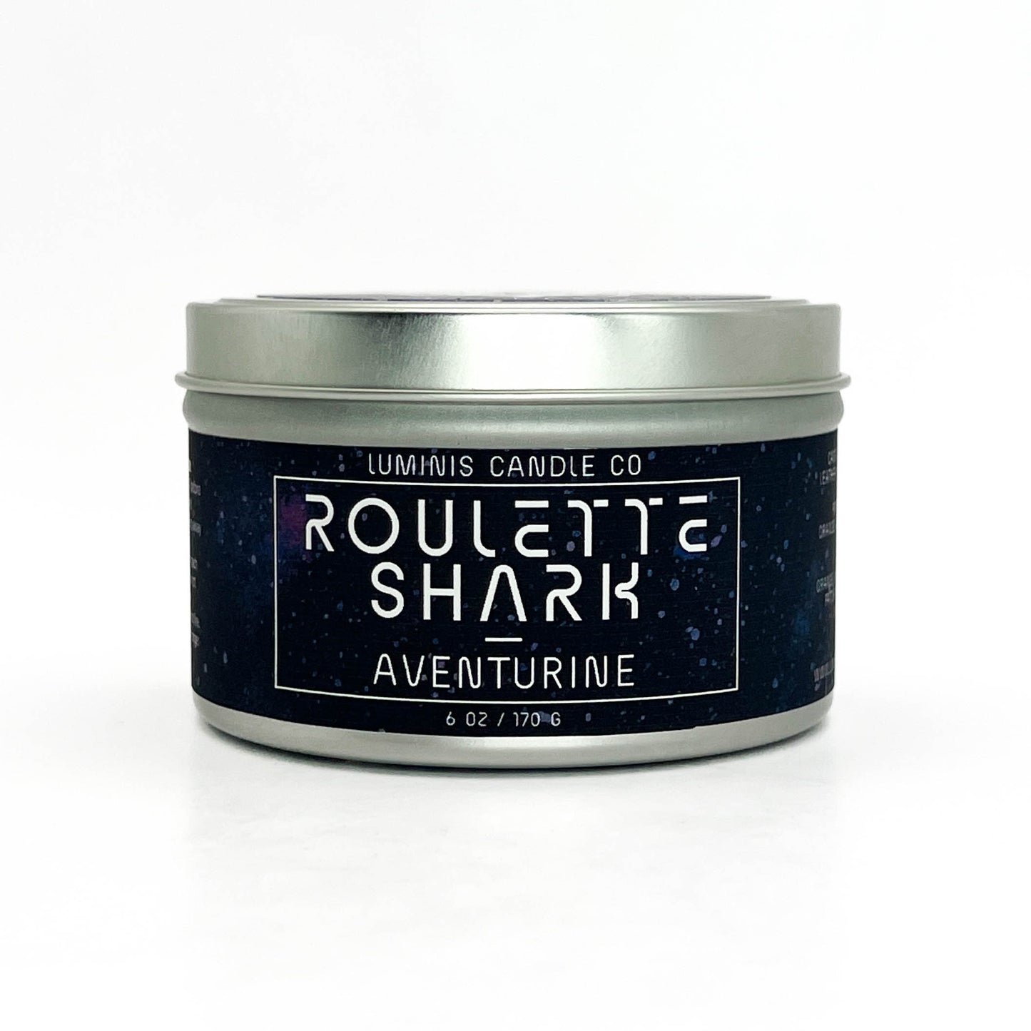 Roulette Shark: Aventurine -- Honkai Star Rail Inspired Candle