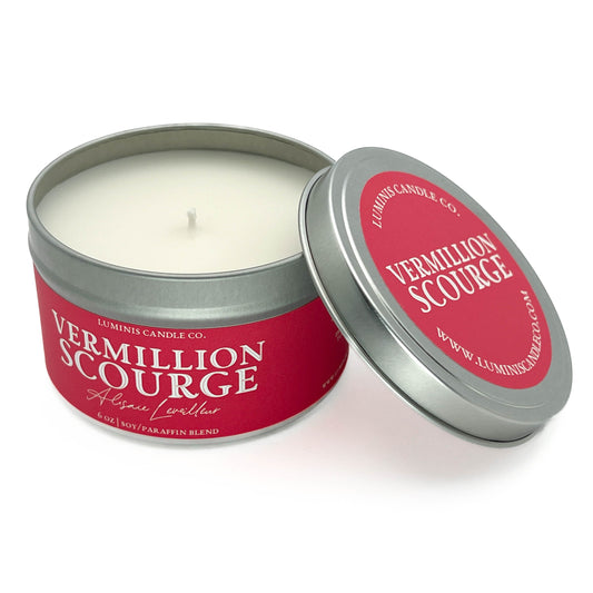 Vermillion Scourge: Alisaie Leveilleur - 6oz Final Fantasy XIV Inspired Candle