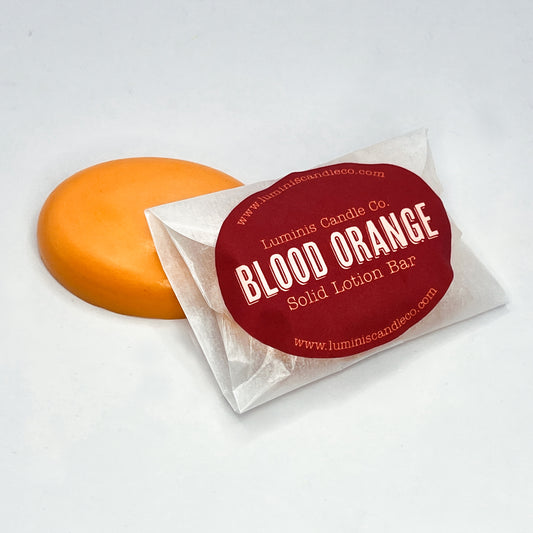 Blood Orange Solid Lotion Bar