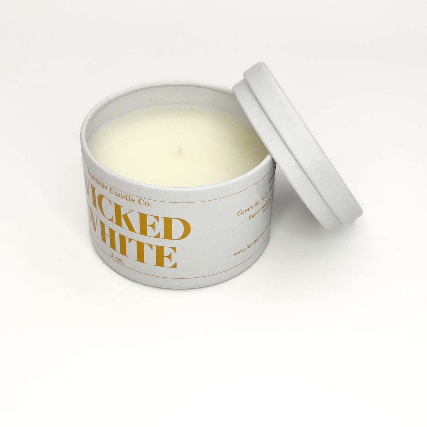 Wicked White: Sin Eater - Final Fantasy XIV Inspired Candle